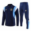 Chaqueta De Entrenamiento Trajes Manchester City Navy Version 23-24 - Hombre